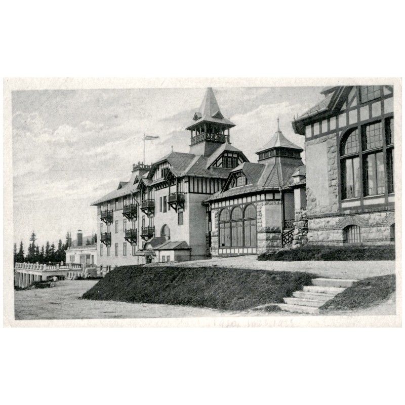 Štrbske Pleso. Csorber See. Csorba tó. Grand Hotel