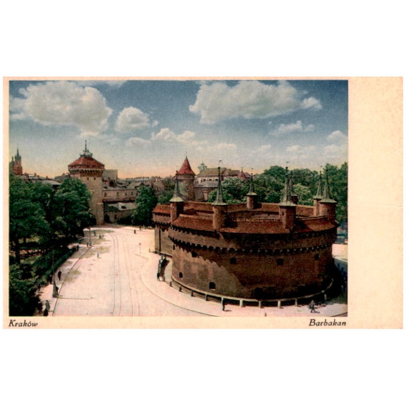 Kraków. Barbakan