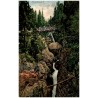 Velký Kolbach-vodopad. (Na skoku). Grosser Kohlbach-Wasserfall. - Nagytarpatak-vizesése.