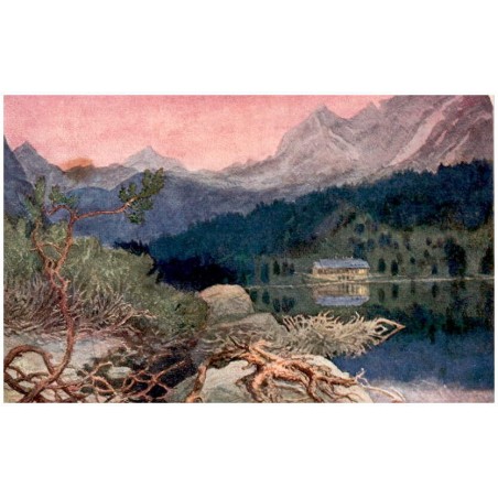 Ot. Štáfl: Tatry. Štrbské Pleso: "Popradské Pleso" "Mailáthova útulňa".