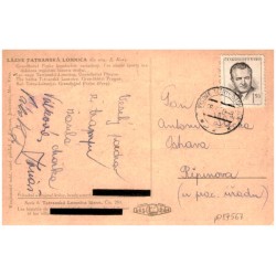 Lázne Tatranská Lomnica dľa orig. E. Kosy. Grandhotel Praha komfortne zariadený. Pre zimné športy ma dokonca zvlaštnu lanovu drá