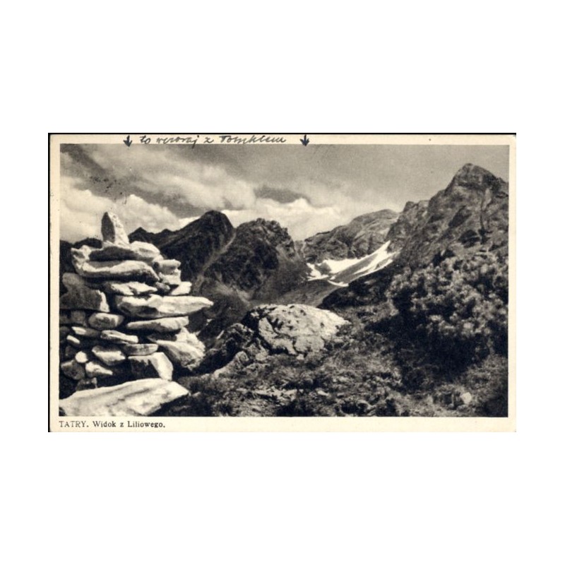 Tatry. Widok z Liliowego.
