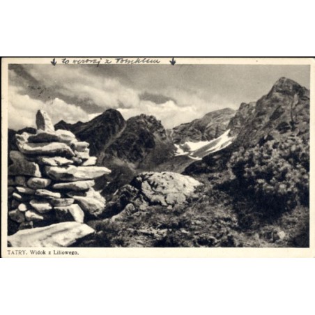 Tatry. Widok z Liliowego.