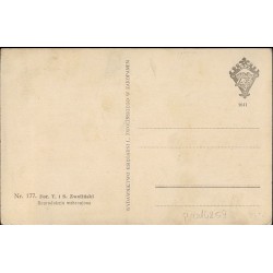 Poronin na Podhalu. Widok z Łosiówek na Tatry Bielskie i spiskie Tatry Wysokie. Nr. 177. Fot. T. S. Zwoliński [...]