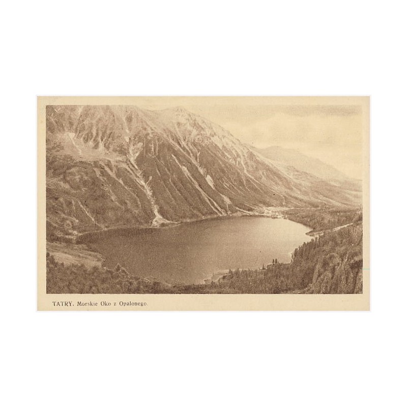 Tatry. Morskie Oko z Opalonego