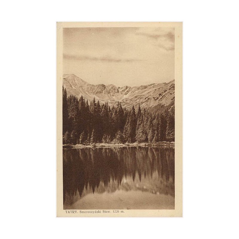 Tatry. Smereczyński Staw. 1226 m