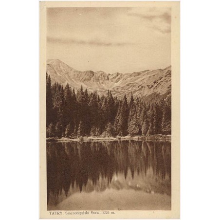 Tatry. Smereczyński Staw. 1226 m