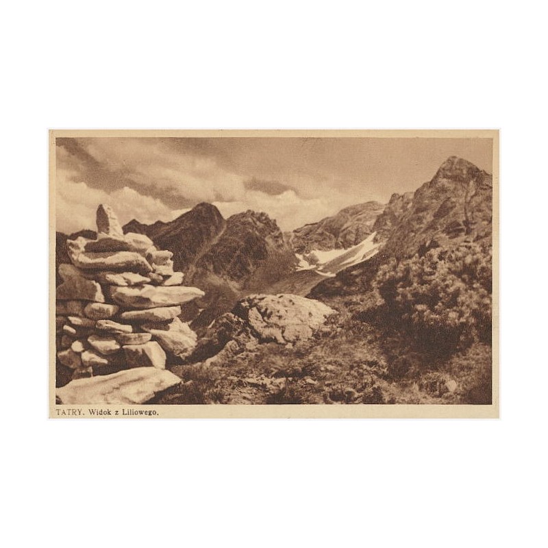 Tatry. Widok z Liliowego.