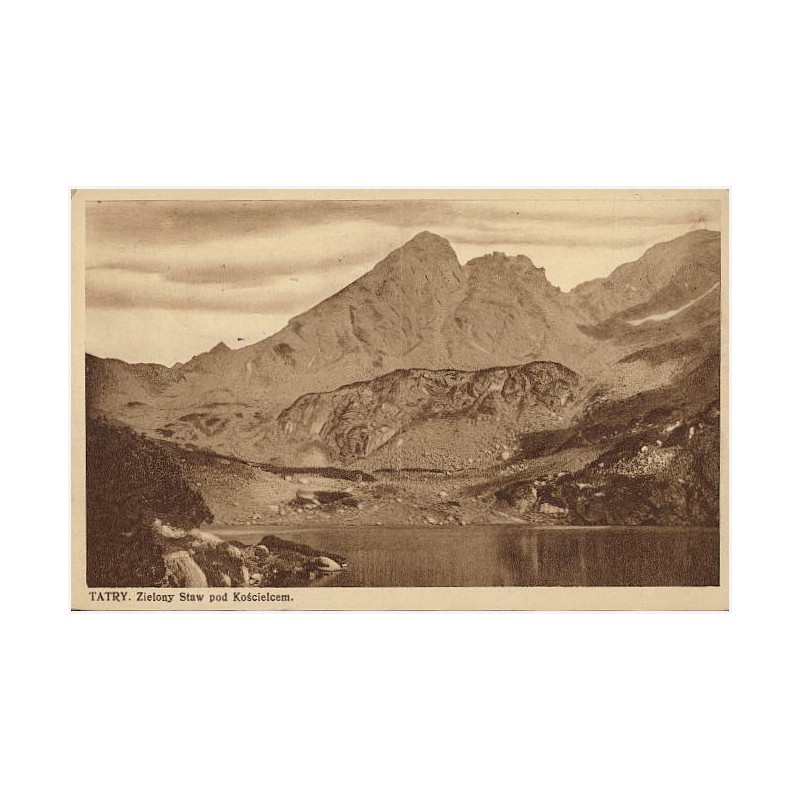 Tatry. Zielony Staw pod Kościelcem.