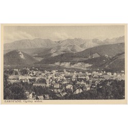 Zakopane. Ogólny widok