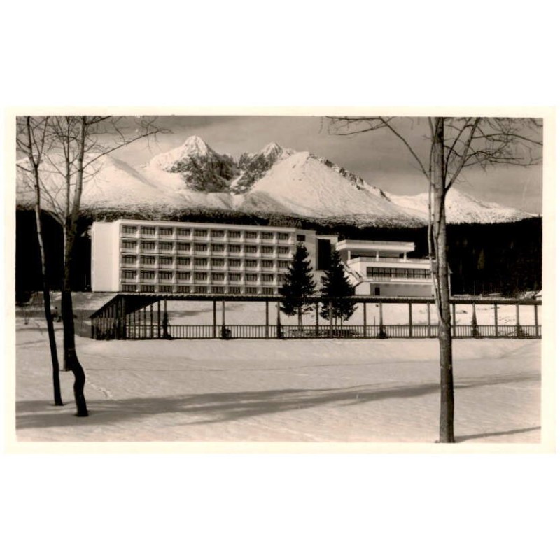 Tatr Lomnica. Masarykova jubilejná zotavovna "Morava"