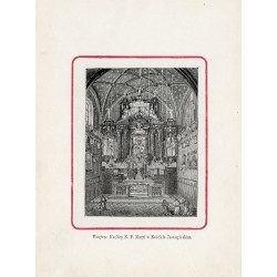 4. "Wnętrze Kaplicy N. P. Maryi w Kościele Jasnogórskim."
