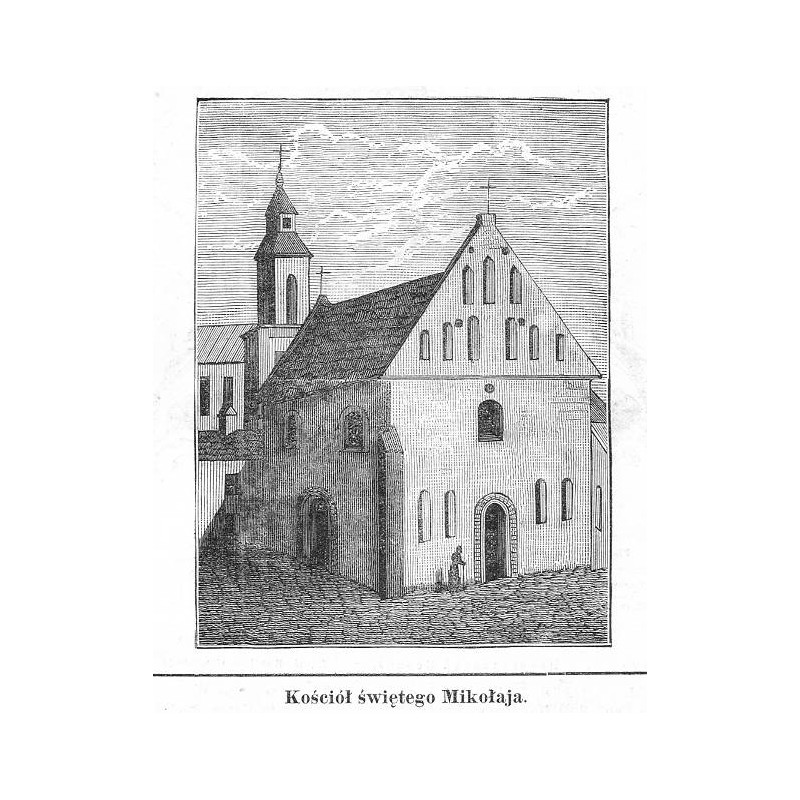 "Kościół świętego Mikołaja."