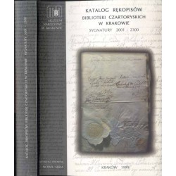 Katalog rękopisów Biblioteki Czartoryskich w Krakowie. Sygnatury 2001-2300