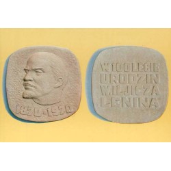 Lenin w medalierstwie polskim / fot. Zbigniew Biedrzycki Stefan R. Sadowski Wiesław Stasiak