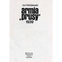 Armia "Prusy" 1939
