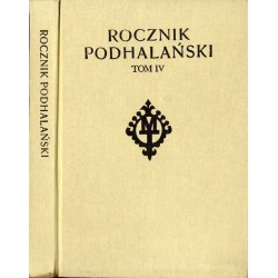 Rocznik Podhalański. T. 4 (1987) / Wspomnienia Jana Kantego Andrusikiewicza w świetle źródeł / Stanisława Cerchy nie wydana mono