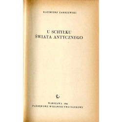 U schyłku świata antycznego