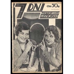 7 Dni. Tygodniowe pismo ilustrowane. R. 2 (1930). Nr 19 (68) (11 maja 1930) / tenis