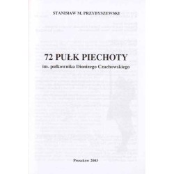 72 pułk piechoty im. pułkownika Dionizego Czachowskiego