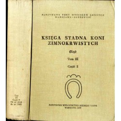 Księga Stadna Koni Zimnokrwistych (Kzp). T. 3. Cz. 2