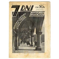 7 Dni. Tygodniowe pismo ilustrowane. R. 1 (1929). Nr 27 (28 lipca 1929) / Numer głównie poświęcony Krakowowi