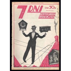 7 Dni. Tygodniowe pismo ilustrowane. R. 2 (1930). Nr 15 (64) (13 kwietnia 1930) / numer o tematyce radiowej / fotomontaże Jerzeg