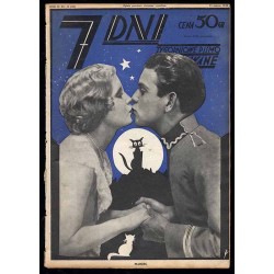 7 Dni. Tygodniowe pismo ilustrowane. R. 2 (1930). Nr 11 (60) (15 marca 1930) / okładka z fotomontażem "Marzec" Jerzego Radlicza