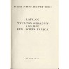 Katalog wystawy obrazów z kolekcji Gen[erała] Józefa Zająca