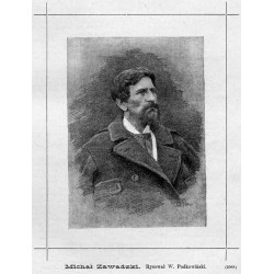 "Michał Zawadzki. Rysował W. Podkowiński. (2088)"