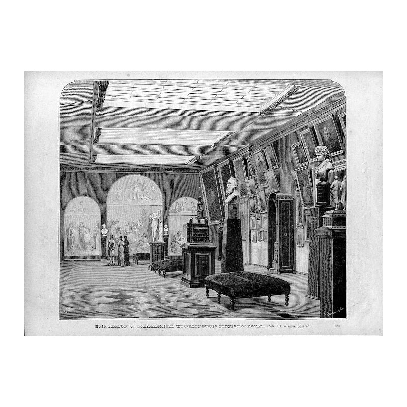 "Sala rzeźby w poznańskiém Towarzystwie przyjaciół nauk [...] (40)"