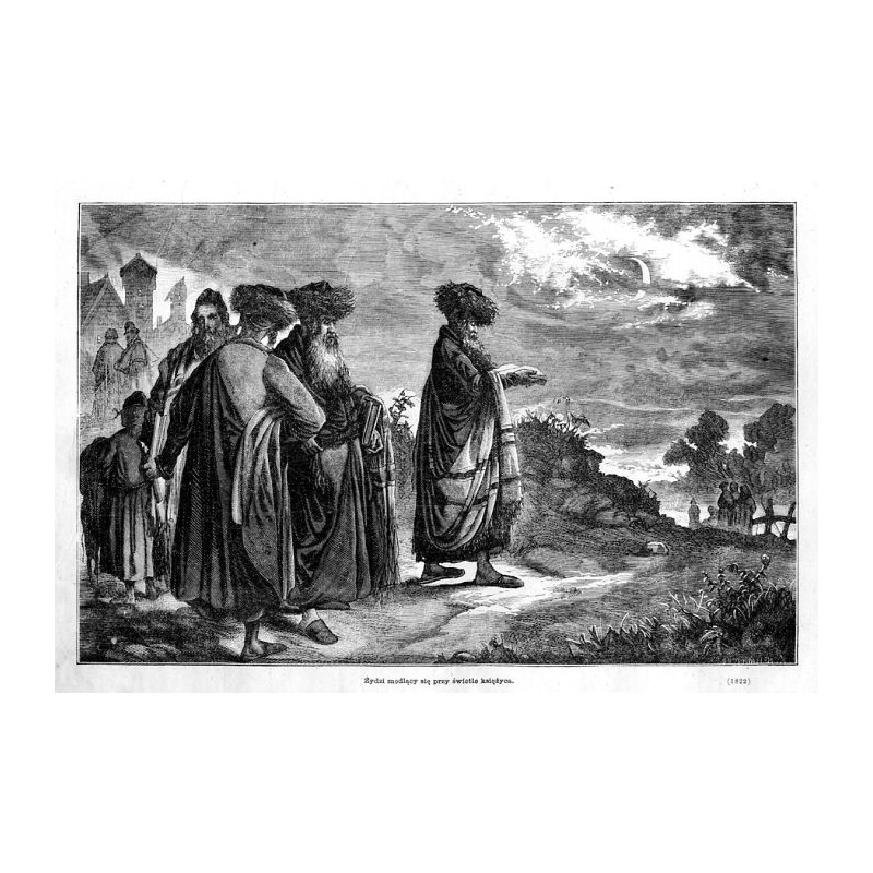 "Żydzi modlący się przy świetle księżyca. (1822)"