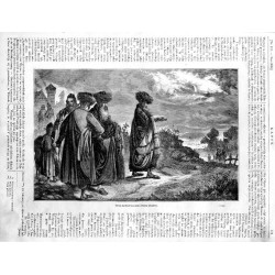 "Żydzi modlący się przy świetle księżyca. (1822)"