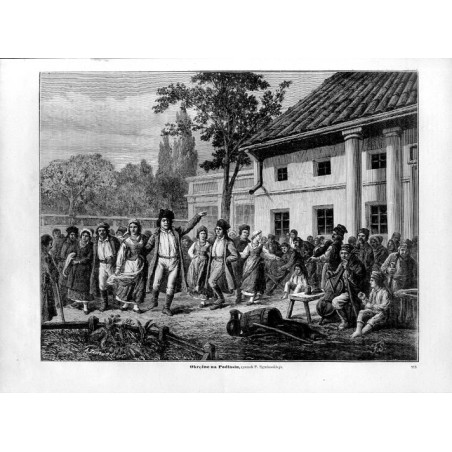 "Okrężne na Podlasiu, rysunek F. Sypniewskiego. 215"
