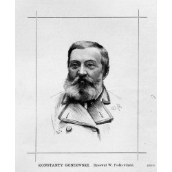 Konstanty Goniewski. Rysował W. Podkowiński. (1918) / "KONSTANTY GONIEWSKI. Rysował W. Podkowiński. (1918)"