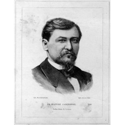 Dr Ksawery Gałęzowski. Podług fotografii E. Ladreya 7608 / "DR KSAWERY GAŁĘZOWSKI. Podług fotogr. E. Ladreya. 7608"