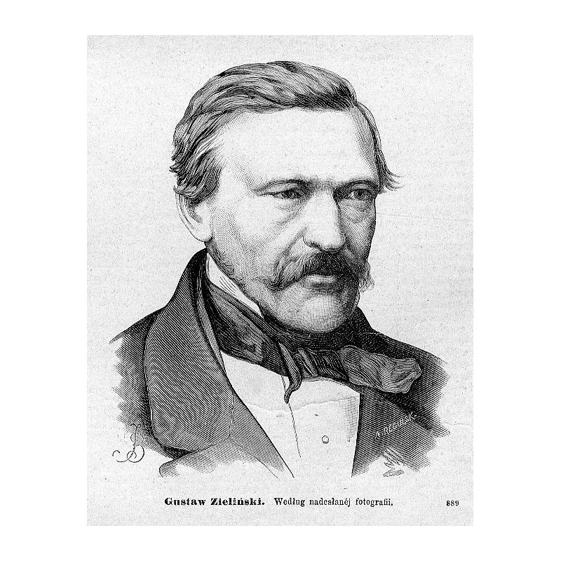 "Gustaw Zieliński. Według nadesłanéj fotografii. 889"