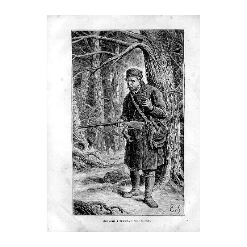 "Oho! Zagraj prowadzi!... Rysunek F. Sypniewskiego. 256"