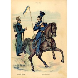 "Tabl. XII. Strzelec kaliski. Pułk mazurów."