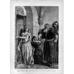 "Jadwiga i Dymitr z Goraja. Kopia obrazu W. Gersona, z wystawy Tow. zach. sztuk pięk. w król. pols. 895"