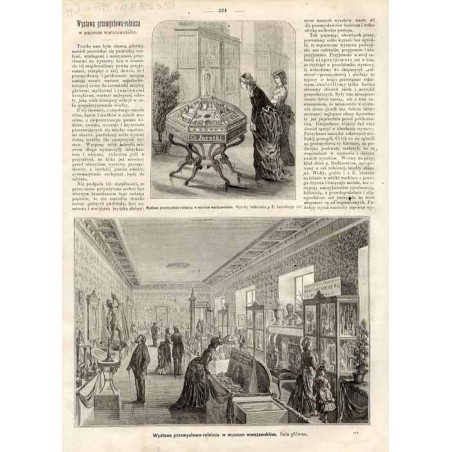 [1] "Wystawa przemysłowo-rolnicza w muzeum warszawskiém. Wyroby jubilerskie p. E. Jarockiego. 287" [2] "Wystawa przemysłowo-rol