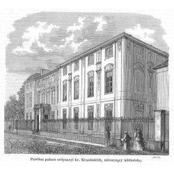"Pawilon pałacu ordynacyi hr. Krasińskich, mieszczący bibliotekę. (3018)"