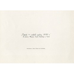 "Opole - widok ogólny 1830 r."
