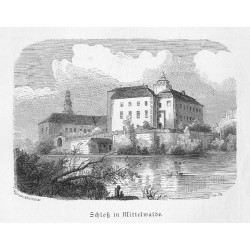 "Schloss in Mittelwalde."