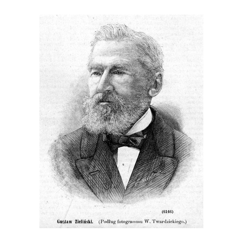 "Gustaw Zieliński. (Podług fotogrammu W. Twardzickiego.) (6146)"