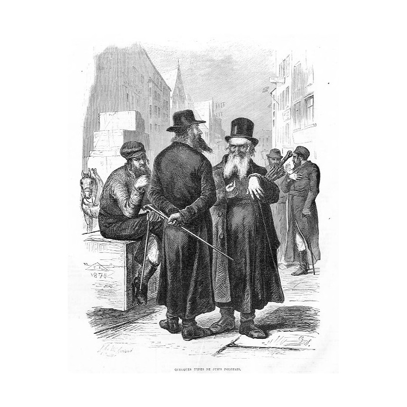 Quelques types de Juifs polonais / "QUELQUES TYPES DE JUIFS POLONAIS."