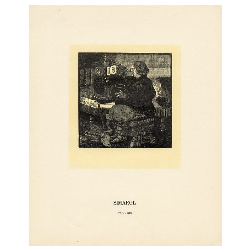 Tabl. 19 Simargł / "TABL. XIX SIMARGŁ"