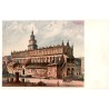 A. Gryglewski pinx. Stare Sukiennice. Le marchéaux draps de Cracovie avant sa restauration. Krakauer Tuchlauben im Jahre 1858.