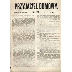 Przyjaciel Domowy. R.14 (1864). Nr 23 (18 marca 1864)