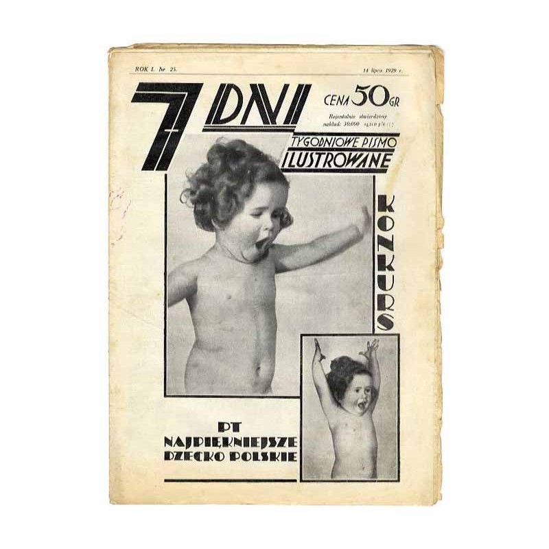 7 Dni. Tygodniowe pismo ilustrowane. R. 1 (1929). Nr 25 (14 lipca 1929) / Kopiec Racławicki